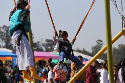 Multitudinaria fiesta bancaria en Tucumán por el Día de las Infancias