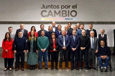 Juntos por el Cambio se reunió para una foto de unidad sin Macri y Carrió