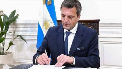 Massa buscar� en Estados Unidos los d�lares de inversores y del FMI