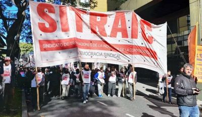 SITRAIC llamó a una movilización al Ministerio de Economía y a “construir el gran paro nacional”