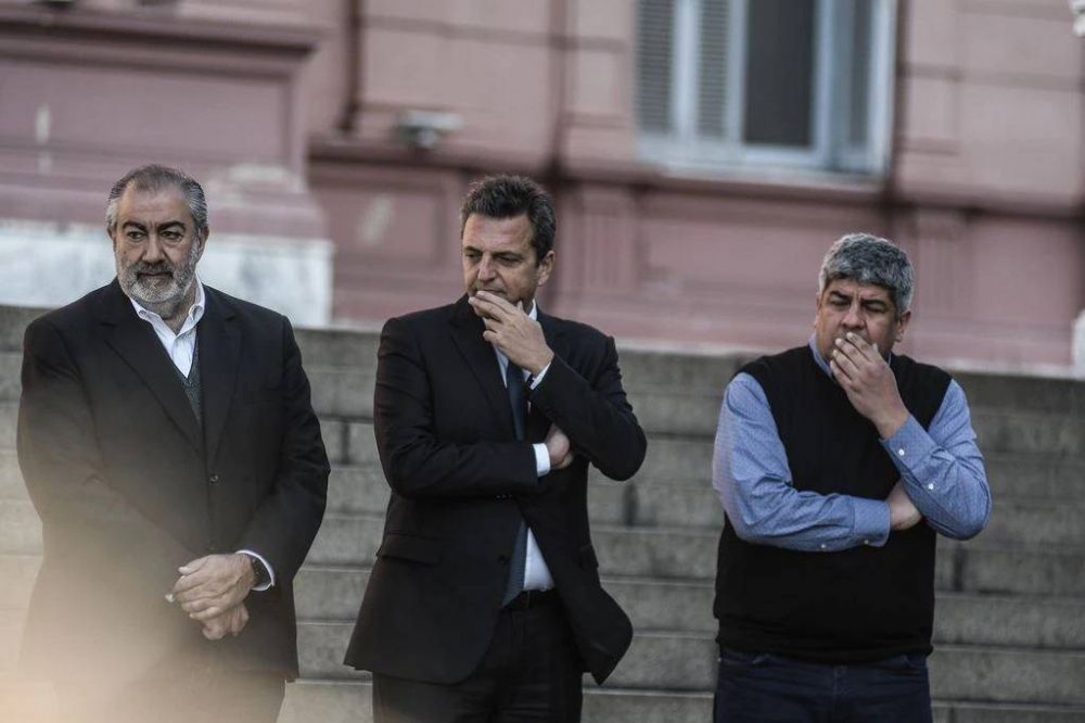 Pasaron 25 d�as, Massa todav�a no cit� a la CGT para discutir la demorada recomposici�n de los ingresos y hay desconcierto entre los dirigentes