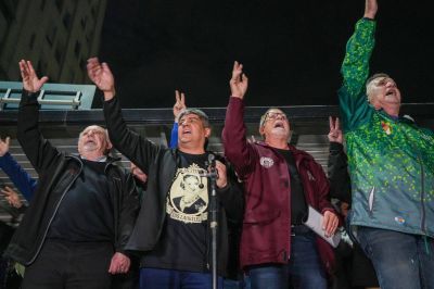 Pablo Moyano avisó que «el peronismo ha resurgido» y advirtió que la marcha de la CGT «fue el inicio de la movilización» por CFK