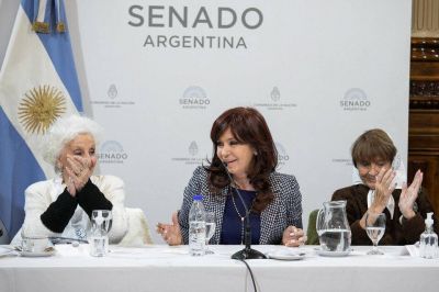 La intimidad del encuentro de CFK con Madres, Abuelas y otros referentes de los derechos humanos