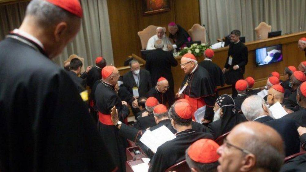El Papa y los cardenales: El tema de los laicos es central
