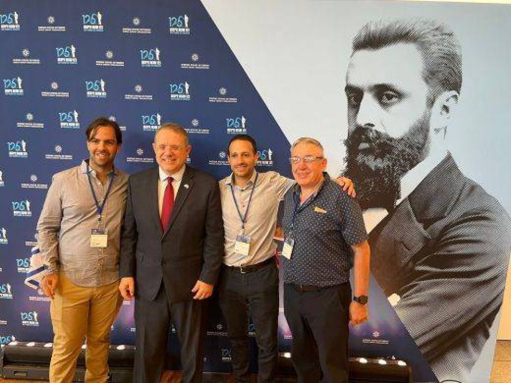 El presidente de la Organización Sionista Argentina presente en Basilea en el 125 aniversario del Primer Congreso Sionista: «Acá nació la potencia mundial»