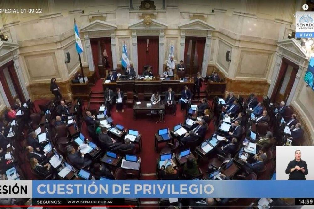 El show de la oposicin en el Senado: sin hablar de la represin de Rodrguez Larreta, intentaron criticar a Cristina Kirchner 