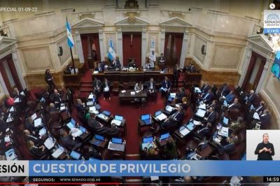El show de la oposición en el Senado: sin hablar de la represión de Rodríguez Larreta, intentaron criticar a Cristina Kirchner 