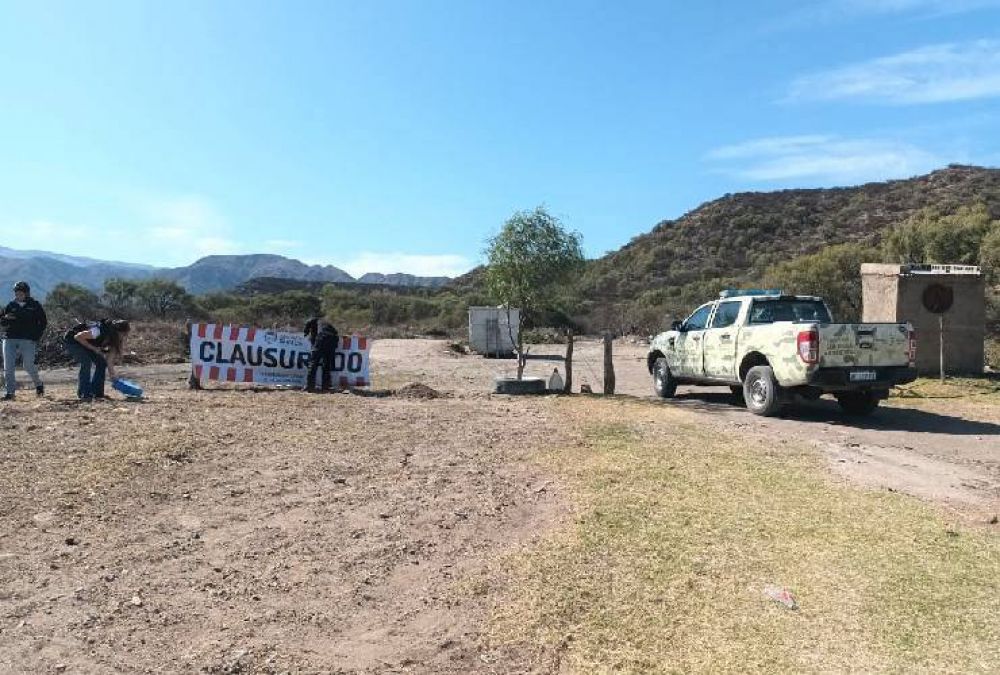 El Gobierno provincial clausur� el basural de Nogol� y sancion� al municipio por incumplimiento de normativas ambientales