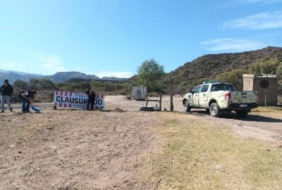 El Gobierno provincial clausur� el basural de Nogol� y sancion� al municipio por incumplimiento de normativas ambientales