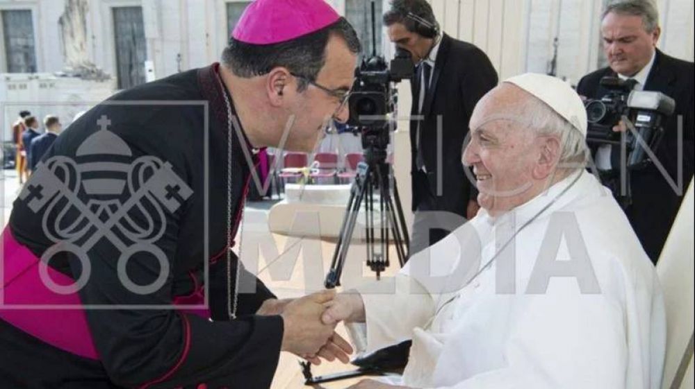 El Obispo de Mar del Plata se reuni con el Papa Francisco: 