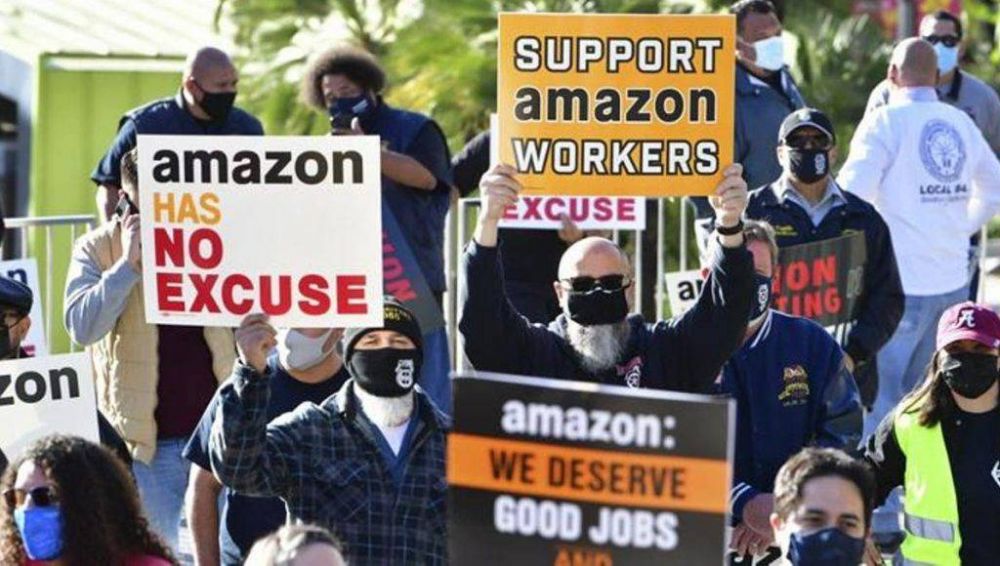 EEUU: pese a Amazon y Starbucks se resisten, Joe Biden está «alentando» a los sindicatos