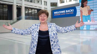 Massa visita a una Georgieva dispuesta a evitar que se caiga el acuerdo con su mayor deudor