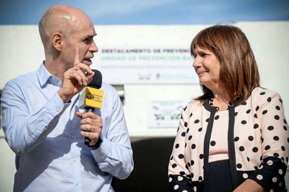 Bullrich y Larreta volvieron a rechazar el di�logo por la paz