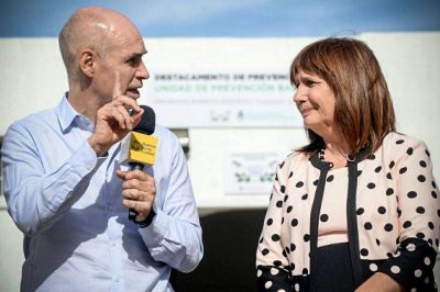 Bullrich y Larreta volvieron a rechazar el di�logo por la paz