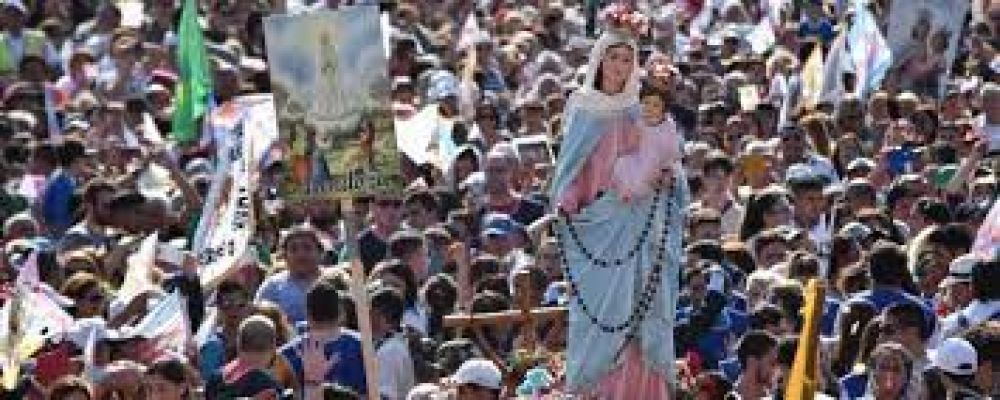 Ante la Virgen de San Nicols, el obispo anim a ser mensajeros de paz, unidad y reconciliacin