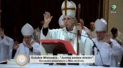 Misa de env�o para el Octubre Misionero: 