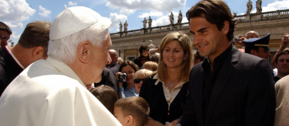 Federer, de fe catlica, recuerda aquel encuentro con Benedicto XVI