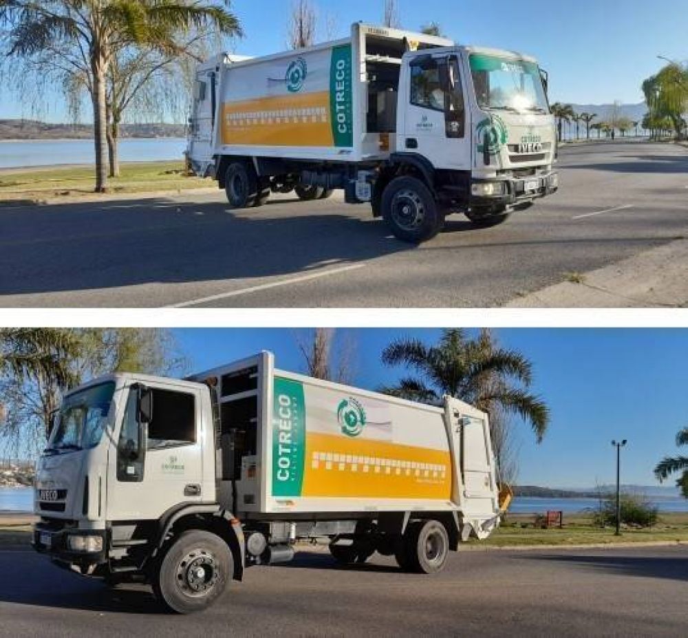 Cotreco sum unidades al servicio de recoleccin de residuos de Carlos Paz