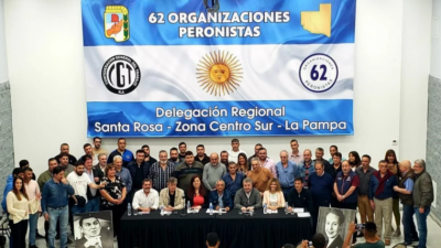 Normalizaron las 62 Organizaciones Gremiales Peronistas de La Pampa