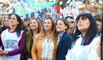 Mujeres sindicalistas hicieron asambleas en todo el país