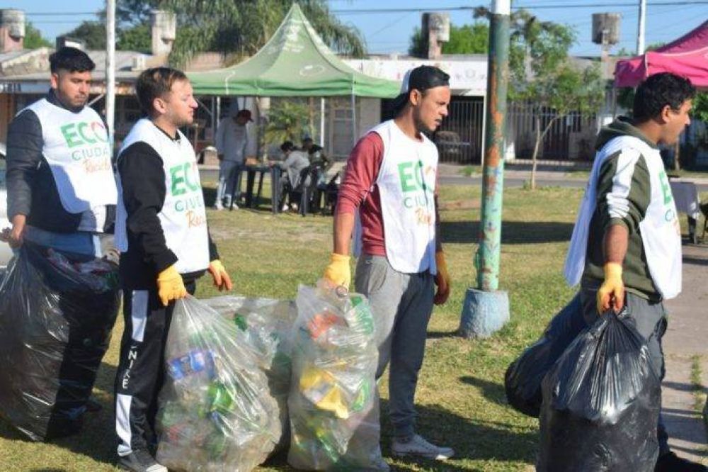 Eco Ciudad Recicla: acopiaron ms de 20 mil kilos de residuos slidos en 5 jornadas