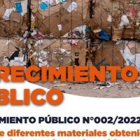 Pico Truncado: el municipio lanza ofrecimiento de materiales reciclados