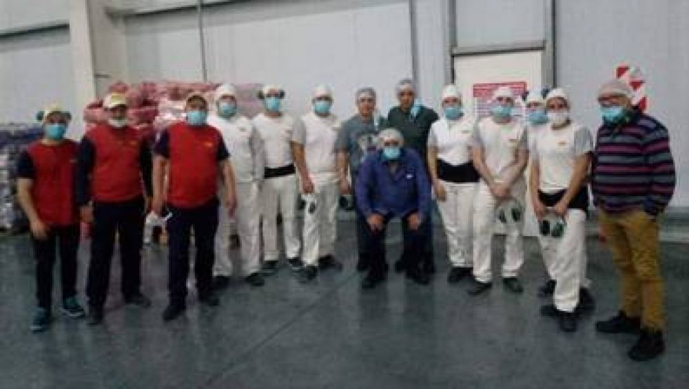 Autoridades de SATIF visitaron la fbrica de pastas secas Marolio