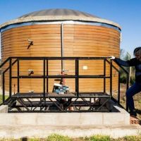 Se inauguró el biodigestor gigante en Balcarce: Un ejemplo de tratamiento de residuos