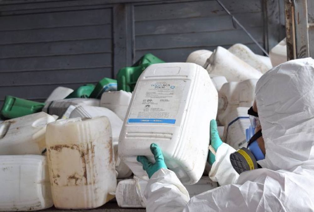 Campa�a de recepci�n de envases vac�os de fitosanitarios: se recuperaron m�s de 2600 bidones que ser�n reciclados y reutilizados
