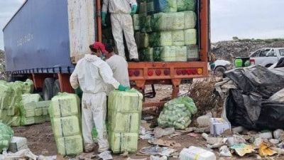 San Cayetano: se retiraron envases vacíos de fitosanitarios