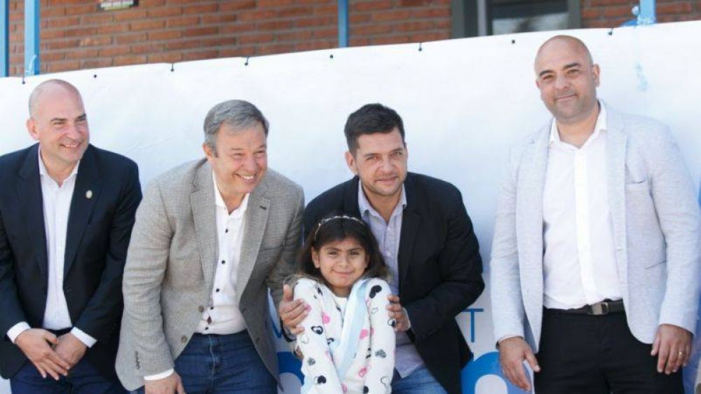 Glew celebr� sus 157 a�os con la inauguraci�n de su nueva delegaci�n municipal