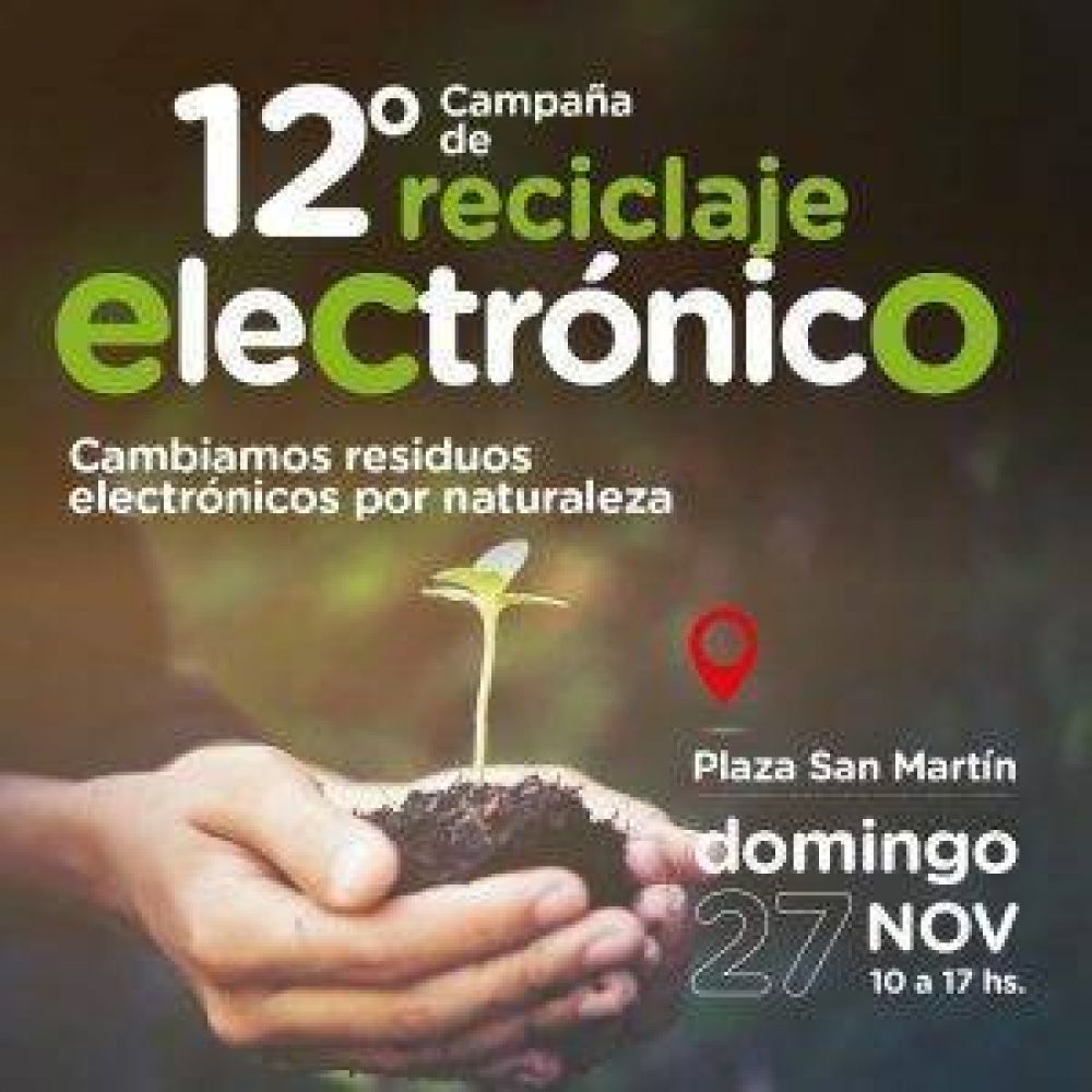 Campaña de reciclaje electrónico de Cotesma