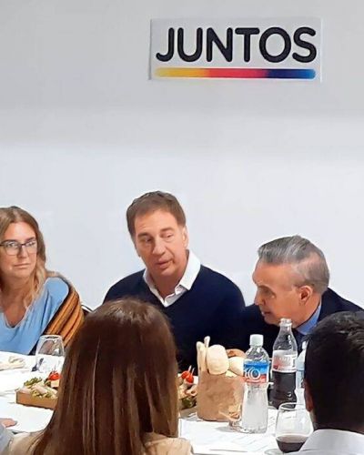 Pichetto y Rucci confirmaron su apoyo a la candidatura a gobernador de Diego Santilli