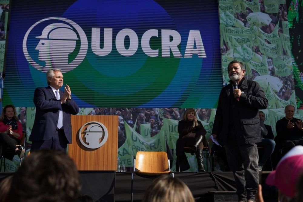 Gerardo Martnez y Ricardo Pignanelli, los dirigentes sindicales que expondrn ante el auditorio del Coloquio IDEA