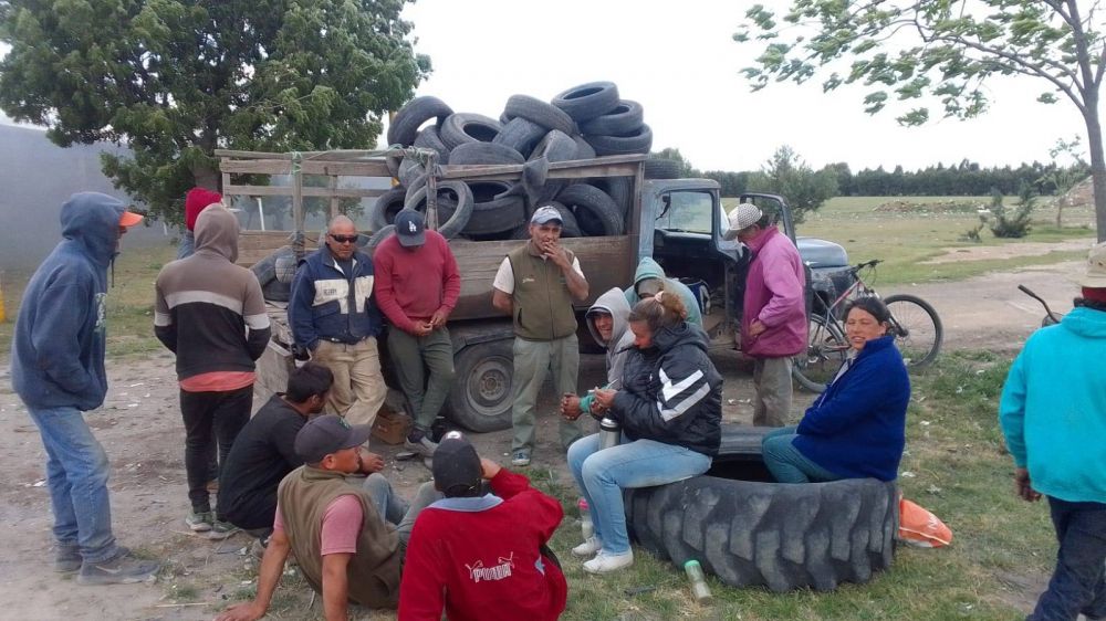 Reclamo de trabajadores informales que recuperan residuos en el ex basural