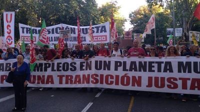 Con el empleo en riesgo también por la crisis climática, sindicatos argentinos se preparan para la cumbre del clima en Egipto