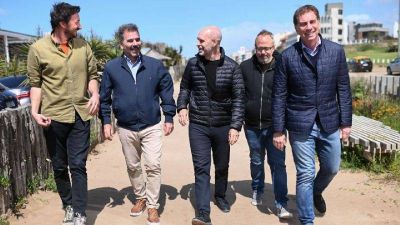 Rodríguez Larreta y Santilli con Ritondo en Pinamar: “Nos estamos preparando para gobernar”