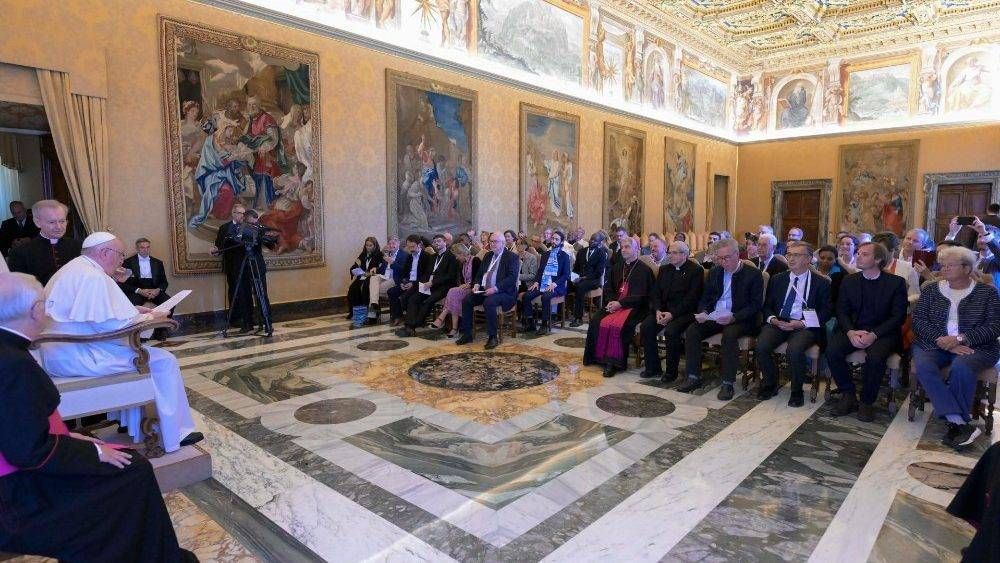 El Papa: El Esp�ritu nos protege del envejecimiento interior, nos hace valientes