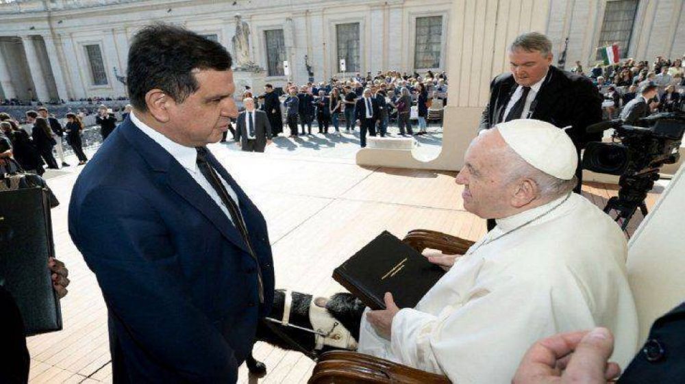 El Papa recibi al titular de la Agencia Nacional de Discapacidad