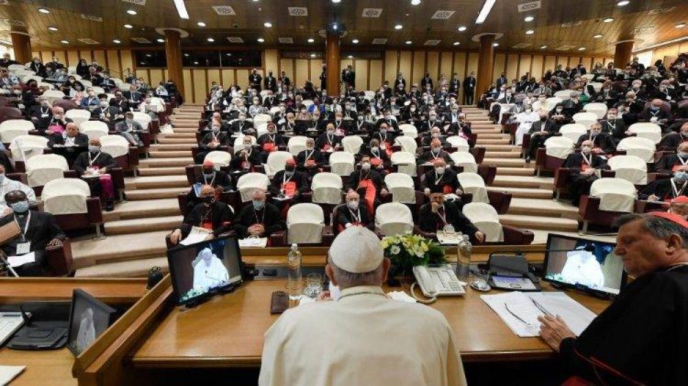 El Papa anuncia dos sesiones del S�nodo sobre la sinodalidad