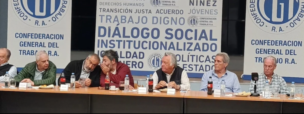 En Obras Sanitarias y sin Alberto Fern�ndez, la CGT lanza su espacio pol�tico-sindical