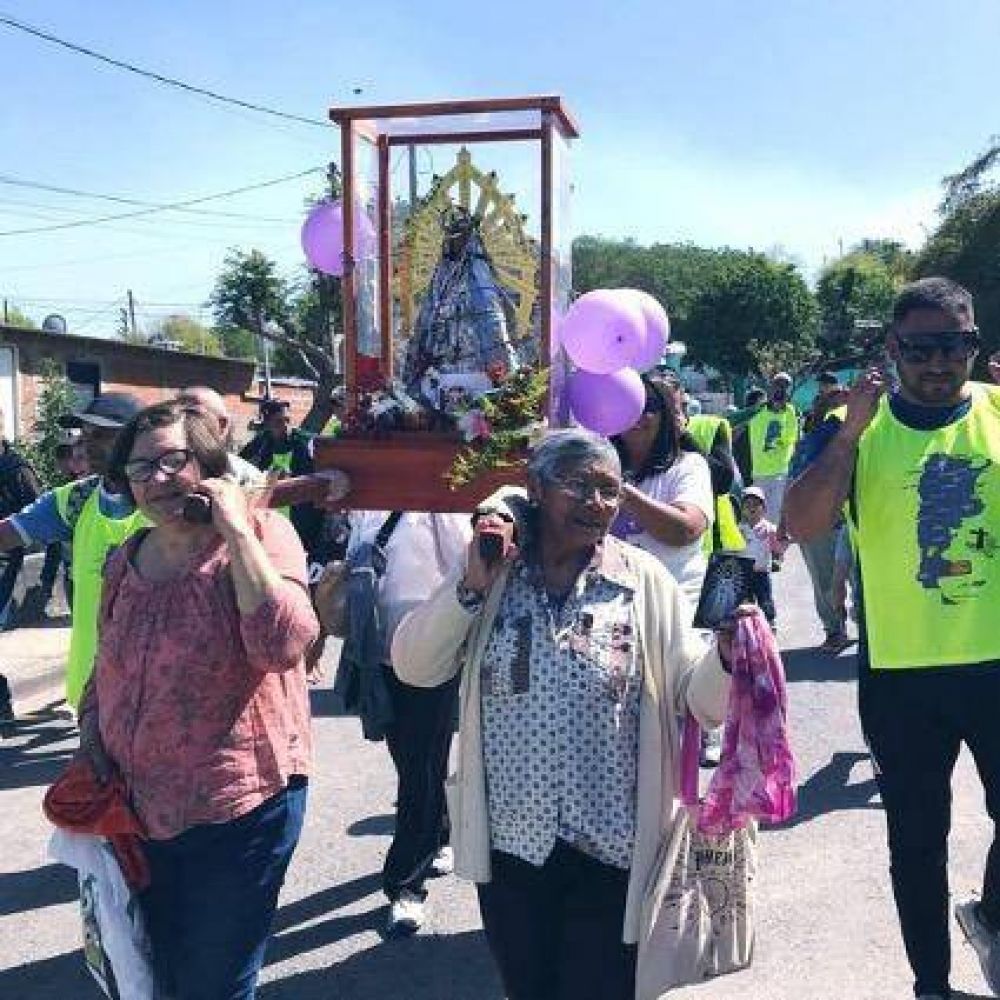 La Peregrinación de la Virgen de Luján por los Hogares de Cristo de Argentina  llega a Itatí-Corrientes