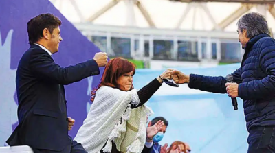Cristina Kirchner y M�ximo se preparan para protagonizar el armado hacia 2023