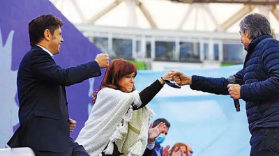 Cristina Kirchner y M�ximo se preparan para protagonizar el armado hacia 2023