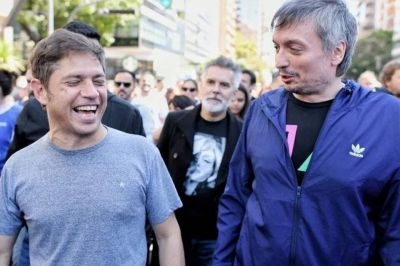 M�ximo Kirchner: �Axel, supongo, en la provincia� 
