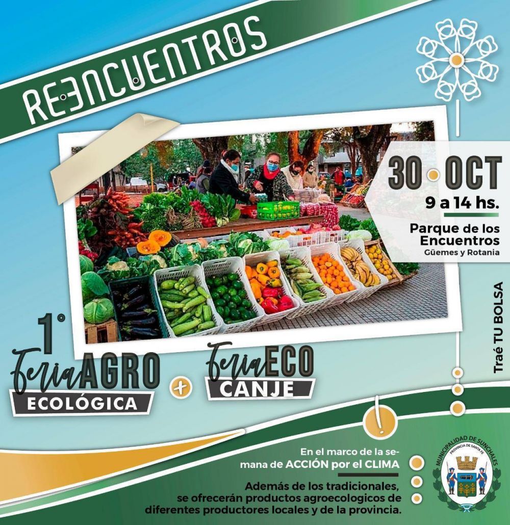 Este fin de semana, Feria EcoCanje y Feria AgroEcolgica
