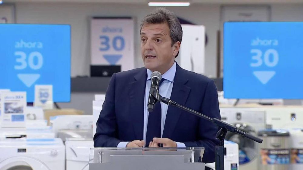 Massa, al lanzar el programa �Ahora 30�: �Servir� para cuidar el consumo, el mercado interno�