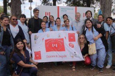 Ghi y Kreplak en la apertura de una Jornada Municipal de Salud