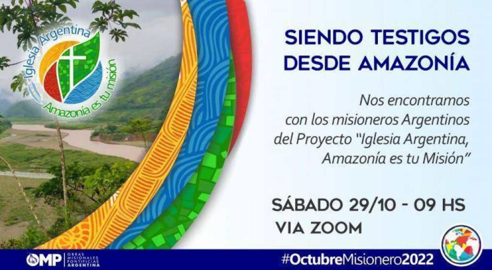 Encuentro virtual con los 8 misioneros en la Amazona cierra el octubre misionero