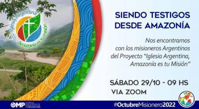Encuentro virtual con los 8 misioneros en la Amazonía cierra el octubre misionero